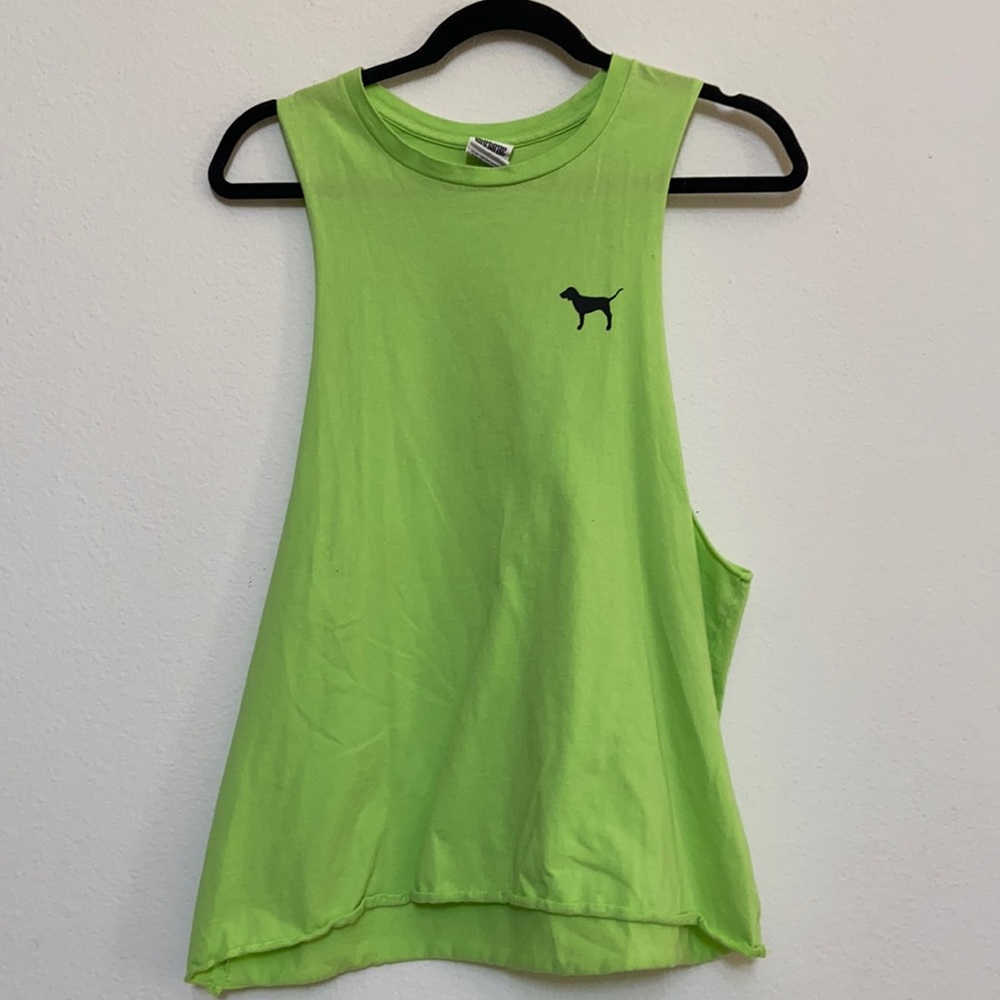 VICTORIAS SECRET SIZE SMALL NEON TANK